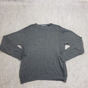 VINTAGE Northern Isles Sweater Mens‎ Large Gray Outdoor Lightweight Sweatshirt